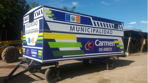 Imagen 8 de 16 de Obrador Casilla Rural Oficina Movil Fabrica Okm Homologada