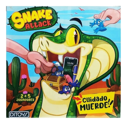 Snake Attack Gamejuegos De Mesa Infantil Ditoys 2467