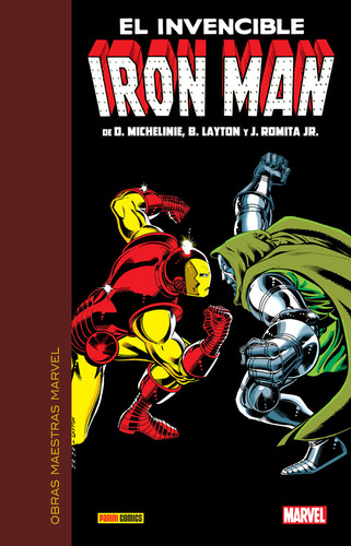 Obm Invencible Iron Man 3 De 3, De Alan Kupperberg. Obras Maestras Marvel, Vol. 1. Editorial Panini Comics, Tapa Dura En Español