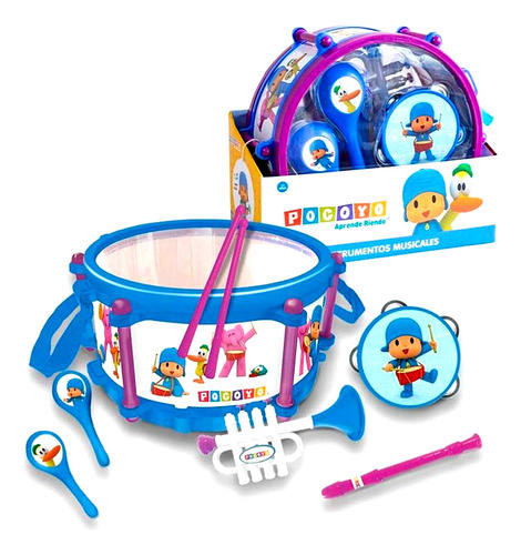 Set Tambor De Instrumentos De Pocoyo