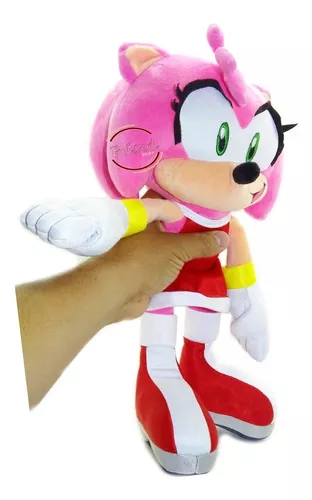 Pelúcia Sonic Amy Rose - 44cm em Promoção na Americanas