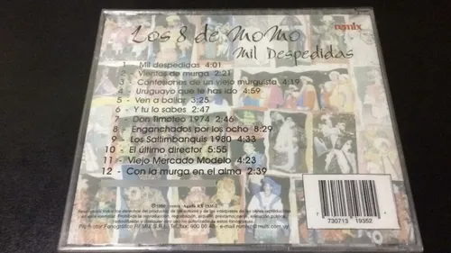 Los 8 De Momo - Mil Despedidas - Cd Nuevo Cerrado