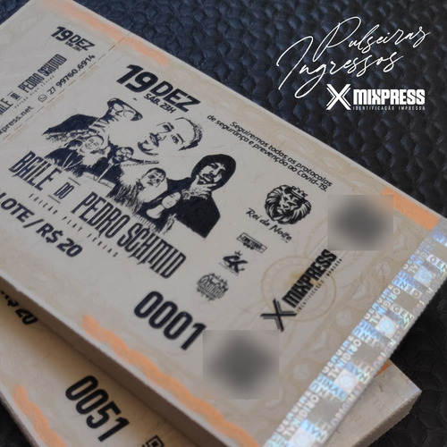 Imagem 5 de 6 de Ingresso Impressão P&b Simples . 350 Unids