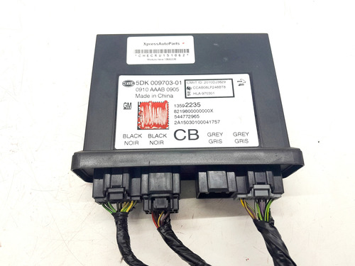 Modulo Receptor De Llave Chevrolet Cruze Ltz 2010-2016