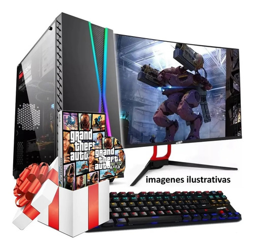 Imagen 1 de 9 de Pc Completa Intel I5 9na Gen Ddr4 Hd 1tb Gtx 1650 4gb Gamer
