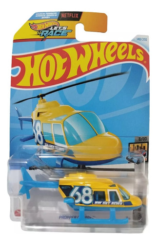 Hot Wheels Propper Chopper Helicóptero Coleccion + Obsequio