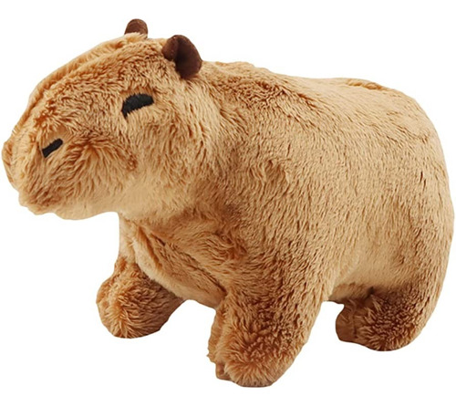 Peluche Tierno Capibara Felpa 18cm Aprox