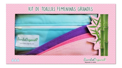 Toallas Femeninas Talla Grande De Bambú (bambúorganik)