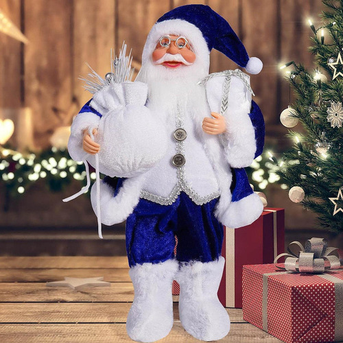 Figura Decorativa De Papá Noel Para Muñeca Navideña, Color A
