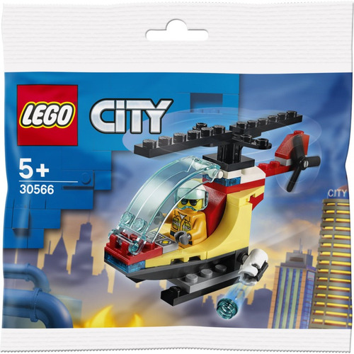 Imagen 1 de 2 de Set De Bloque Lego® Helicoptero De Bomberos Lego 30466