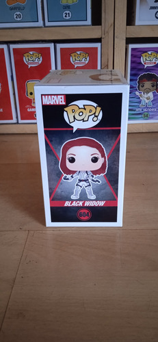 Funko Pop Black Widow #604 Traje Blanco Nueva Original