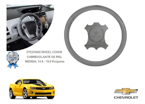 Funda Cubrevolante Gris Piel Chevrolet Camaro 2014
