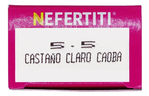 Tinte Nefertiti 90g 5.5 Castaño Claro Caoba