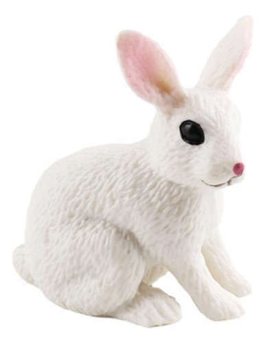 4 Paquete De 2-6 Figuras De Juguete De Conejo 4 Piezas