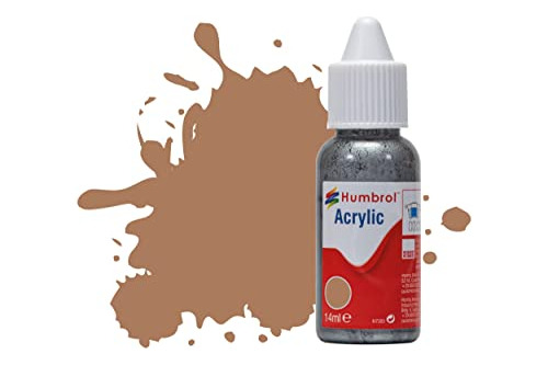 Pintura Acrílica Humbrol Color No. 118 Us Tan Mate 14ml