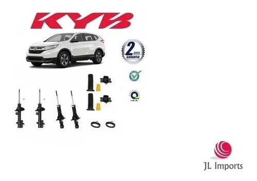 04 Amortecedor Honda Crv 2012 2013 2014 2015 2016 C/ Kits