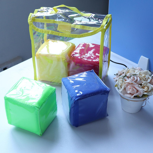 Cubos De Espuma De Jogo De Dados De 4 Peças De 4 Polegadas