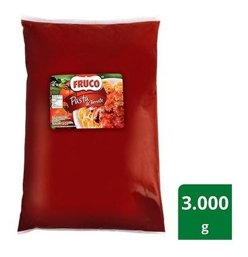 Pasta De Tomate Fruco Bolsa X 3000 Grs - g a $26