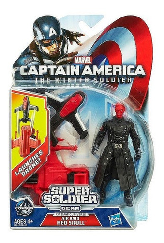 Capitán América Muñeco Super Soldier Gear Hasbro Original