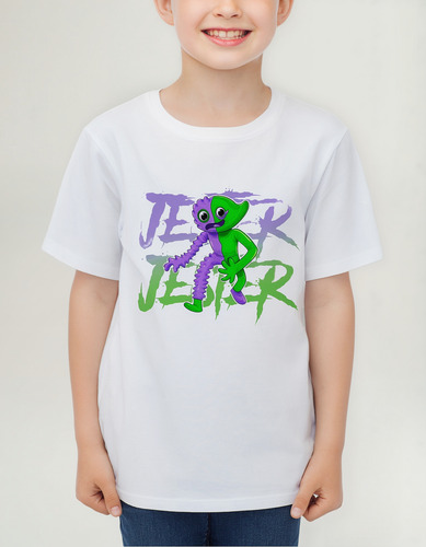 Playera Infantil Jester Poppy Play Time Game Terror