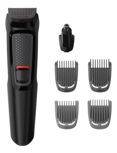 Imagen 1 de 9 de Cortabarba Inalámbrico Philips Multigroom 6 En 1 Mg3711/15