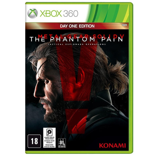 Metal Gear Solid V The Phantom Pain Xbox 360 Day One Edition