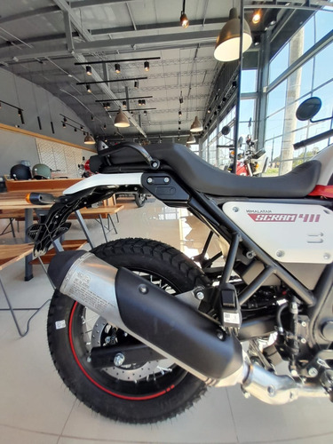 Royal Enfield Scram 411 White Flame