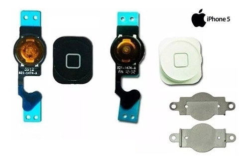 Flex Boton Home Compatible iPhone 5 Instalacion