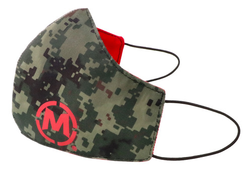 Cubre Bocas Camuflaje Mc-023 Poliester Mendoza