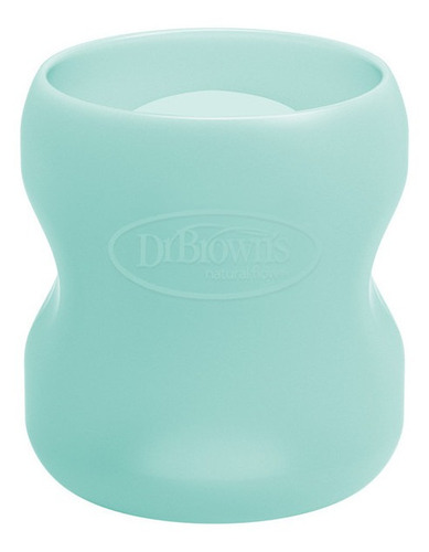 Funda Para Biberon Boca Ancha De Vidrio 5 Oz. Color Menta