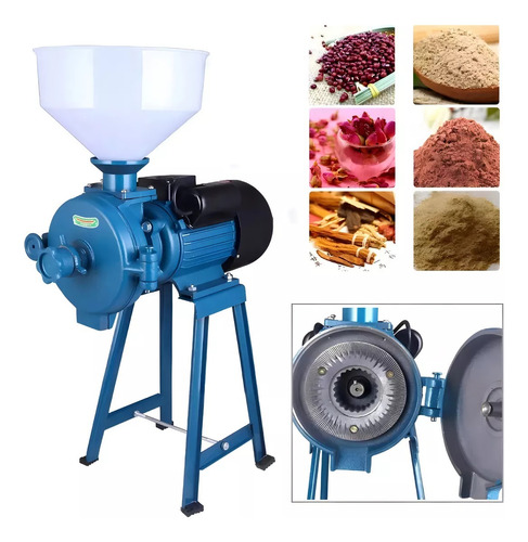 Chancadora 3 Hp Eoland Molino Electrico Choclo Pulverizador Chancadora 3hp Molino Choclo Chancador Maiz 2200w