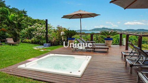 Imagem 2 de 30 de Pousada Impecável, Com Vista Mar, No Alto De Búzios - Po0057