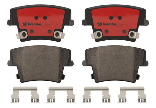 Brembo Balatas Dodge Charger Daytona R/t 2006 Trasero