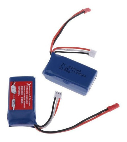 Batería De 7.4v 1100mah Con Cable Usb Para Wltoys A949 A959