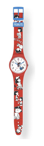 Reloj Swatch So28z106 Lucy Van Pelt Colección Peanuts