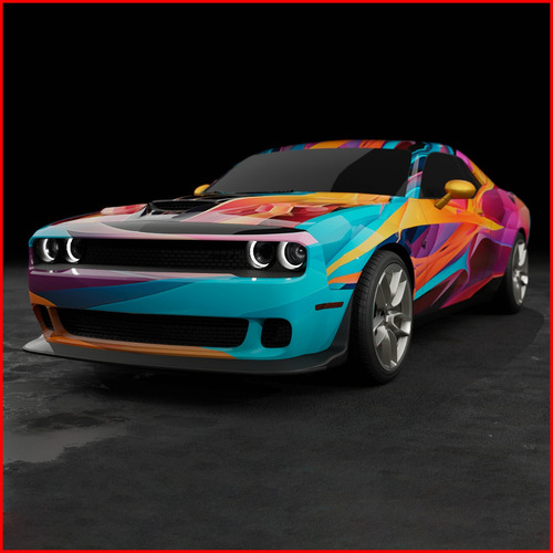 20 Metros Vinil Wrap Automotriz Hiperelástico Colorido