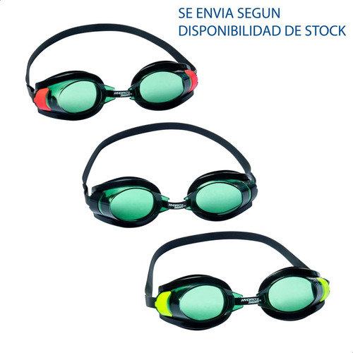 Imagen 2 de 8 de Antiparras Para Natación Infatiles Unisex Gafas Para Piletas