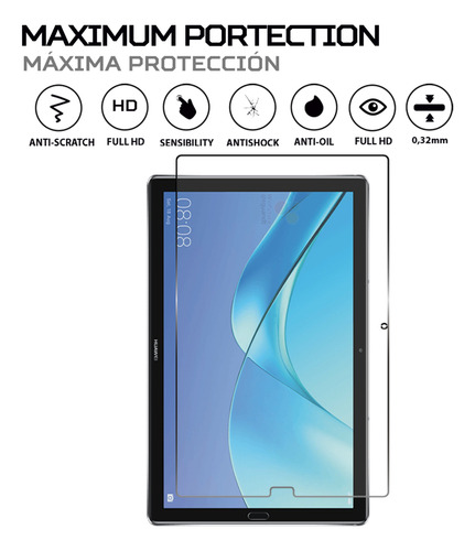 Protector Pantalla Antishock Para Huawei Mediapad M5 10 Pro