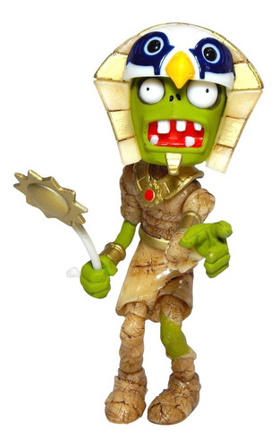 Plantas Vs Zombies Figura Zombie Faraon Luz Led 25cm