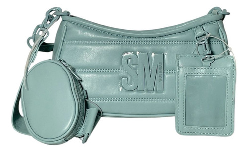 Bolsa Steve Madden Monedero Porta Tarjetas Menta Original