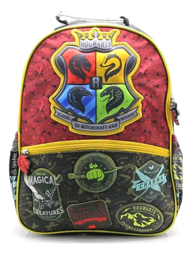 Mochila Harry Potter 46cm. Espalda  -  Mundo Kanata