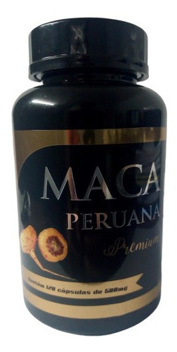 Maca Peruana Premium Frasco Com 120 Capsula