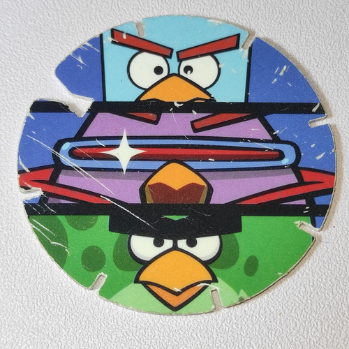 Vuela Tazos Classic Angry Birds Space #159 Sabritas No6 (Usado)