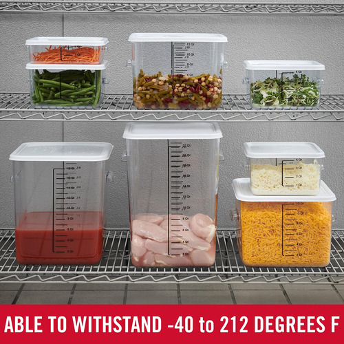 Produtos Comerciais Rubbermaid, Recipiente De Armazenamento