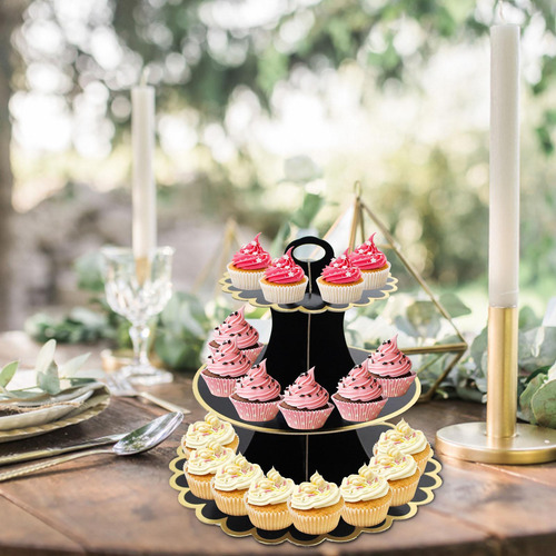 Soporte Para Magdalenas Cartón Torre De Cupcakes De Cartón T