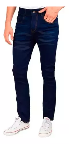Jeans Casual Mezclilla Pantalón Caballero Denim Hombre