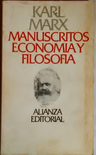 Manuscritos Economia Y Filosofia Karl Marx 