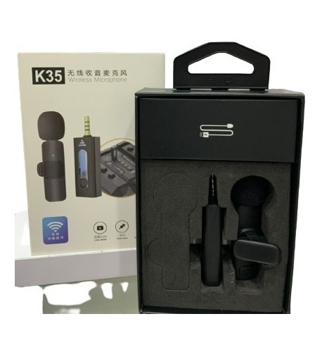 Micrófono Balita Inalámbrico Auxiliar K35 Para Videos