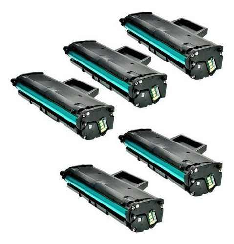 Kit 5x Toner Compativel D111 M2020 M2022w 2022 Sl-m2020 Novo