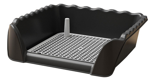 Baño Para Perros Con De Entrenamiento Innovador Negro
